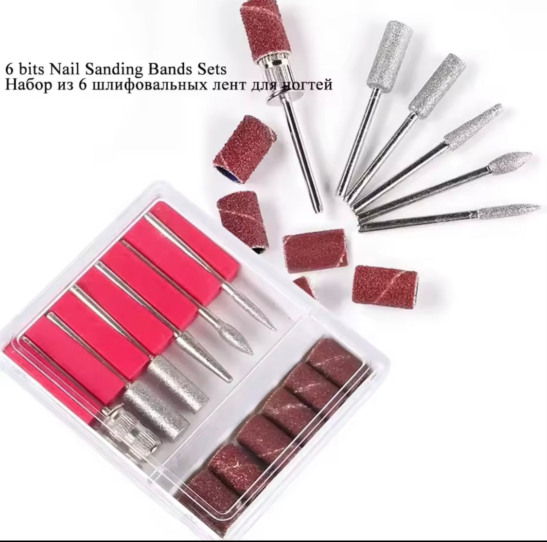 Electrical Nail Manicure Kit, 6 in 1 Nails Tool Kit, Nails Filer Kit, Multifunctional Nails Manicure Pedicure Tools Kit, Nails Acrylic Filer Tool Electrical Nail Manicure Kit, 6 in 1 Nails Tool Kit, Nails Filer Kit, Multifunctional Nails Manicure Pedicure Tools Kit, Nails Acrylic Filer Tool